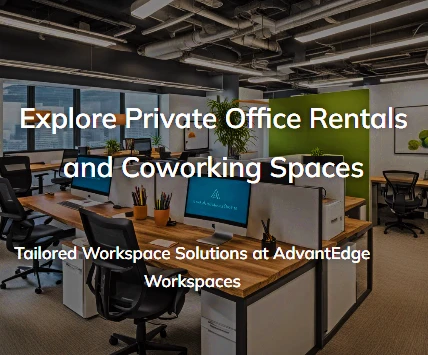 brightly lit coworking space with cozy furniture